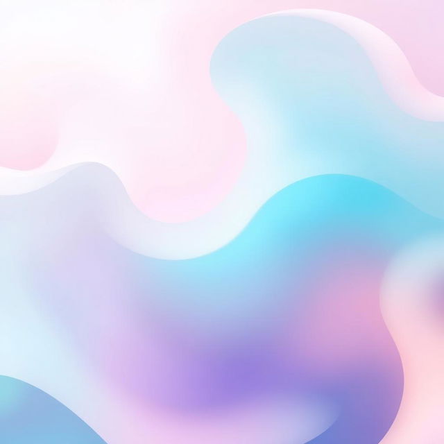 A vibrant abstract background with soft tones featuring beautiful turquoise shades