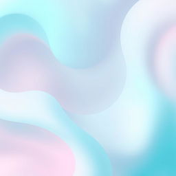 A vibrant abstract background with soft tones featuring beautiful turquoise shades