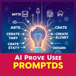 A visually appealing thumbnail showcasing the concept of using prompts for artificial intelligence