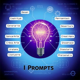 A visually appealing thumbnail showcasing the concept of using prompts for artificial intelligence