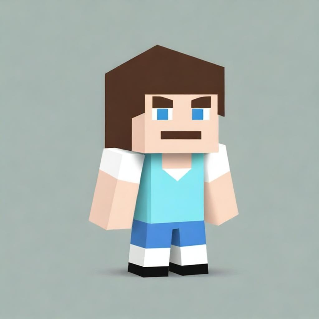 Generate an image in the Minecraft style with the name 'GOTOSENE' prominently featured.