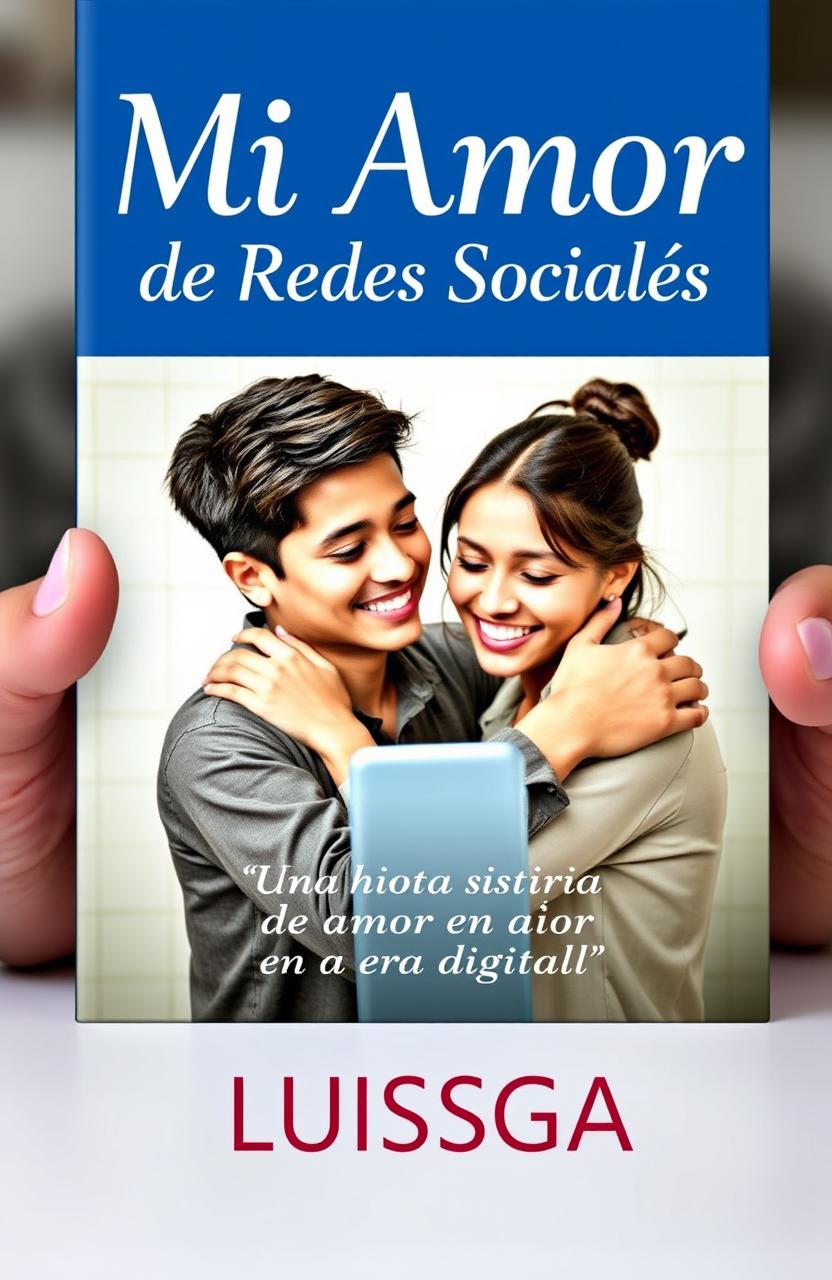 Portada de libro titulada 'Mi Amor de Redes Sociales'