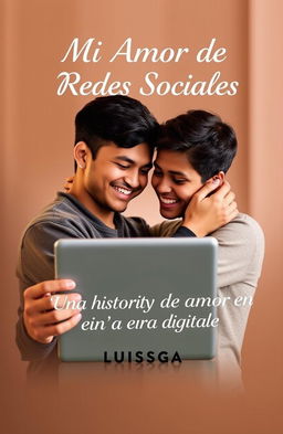 Portada de libro titulada 'Mi Amor de Redes Sociales'