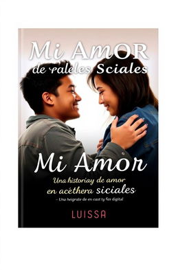 Portada de libro titulada 'Mi Amor de Redes Sociales'