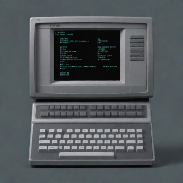 A user interface for a HP computer, designed in a detailed pixel art style. The design should be modern and easy to navigate.