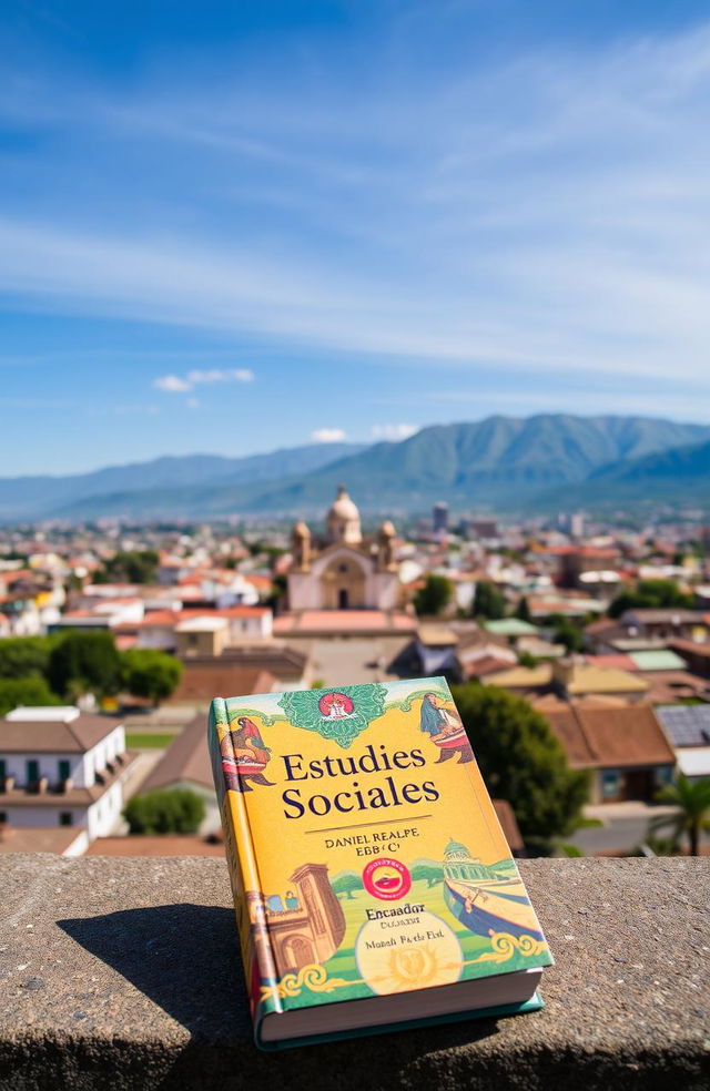 A stunning panoramic view of Quito City, showcasing its picturesque landscape with the Andean mountains in the background