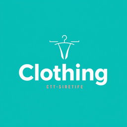 A modern and stylish logo design for a clothing brand