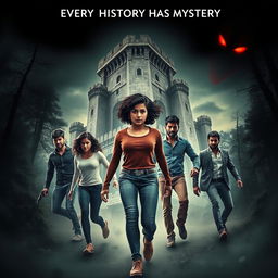 A captivating movie poster titled 'Every History Has Mystery'