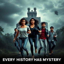 An exhilarating movie poster titled 'Every History Has Mystery'