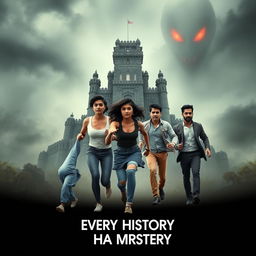 An exhilarating movie poster titled 'Every History Has Mystery'