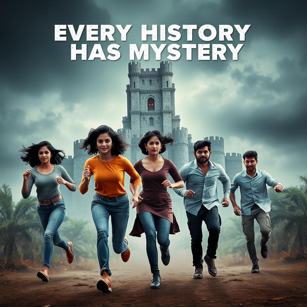 An exhilarating movie poster titled 'Every History Has Mystery'