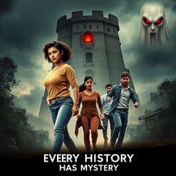 An engaging movie poster titled 'Every History Has Mystery'