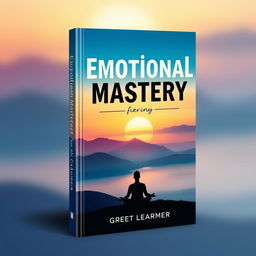 A captivating and professional book cover design for 'Emotional Mastery' by Great Learner