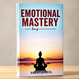 A captivating and professional book cover design for 'Emotional Mastery' by Great Learner