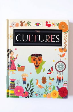 A beautifully illustrated book cover showcasing the richness of diverse cultures around the world