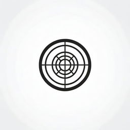 Design a black logo icon representing the ideology of globalization, integrating elements such as interconnectedness, cultural diversity, and technology.