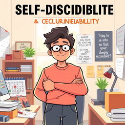 An illustration depicting the concept of Self-Discipline and Accountability