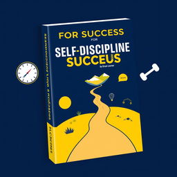 An engaging book cover for 'Self-Discipline for Success' by Great Learner