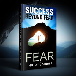 A striking book cover for 'Success Beyond Fear' by Great Learner