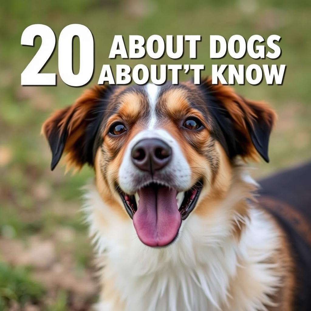 20 fascinating facts about dogs that you probably didn't know, covering aspects such as their communication methods, historical significance, unique abilities, and the bond they shares with humans