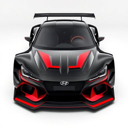 A transformed 2021 Hyundai HB20 designed as a hyper-sport car