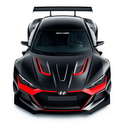 A transformed 2021 Hyundai HB20 designed as a hyper-sport car