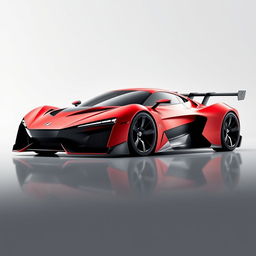 A conceptual hyper-sport car design that combines the aggressive front styling of the Lykan HyperSport with the overall shape of the 2021 Hyundai HB20