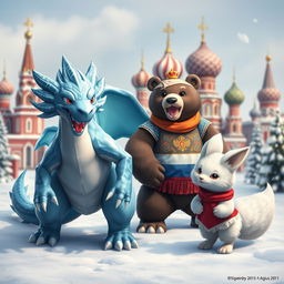 A trio of Pokemon inspired by the rich culture and environment of Russia