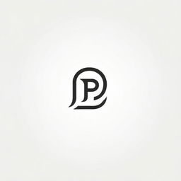 Design a minimalistic, professional logo for 'ProRadius', incorporating only the letters 'P' and 'R'. The design should be sleek and modern, utilizing a creative fusion of the two letters.