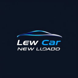 A sleek and modern logo design for a new car brand, featuring a stylized emblem that embodies speed and innovation