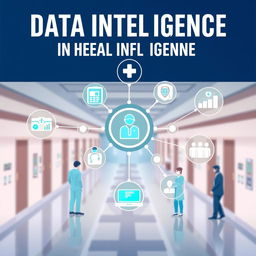 A conceptual illustration focused on data intelligence in healthcare management