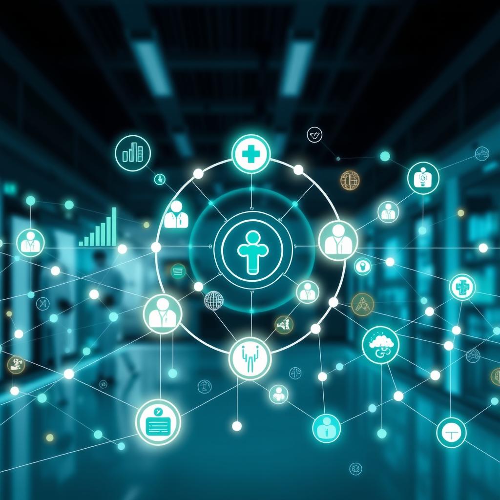 An engaging visual representation of data intelligence in healthcare