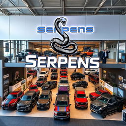 A thriving pickup truck company named 'Serpens,' dedicated to producing high-performance trucks for adventure enthusiasts