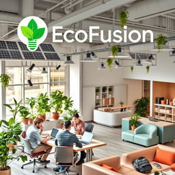 A innovative startup company focused on providing eco-friendly products and services