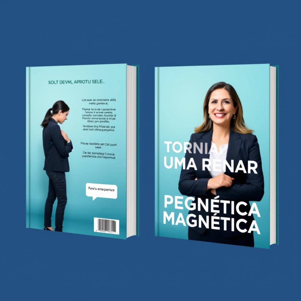 A modern and clean book cover design focused on attracting individuals who aspire to enhance their communication skills, increase their influence, and foster deeper personal and professional connections