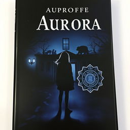 A captivating book cover representing the mystery surrounding the murder of Aurora, a young girl