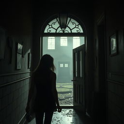 A teenage girl enters a new, eerie school after her mother's recent murder