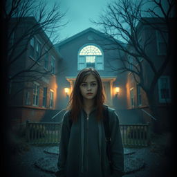 A teenage girl enters a new school after a recent move, coping with the trauma of her mother's murder