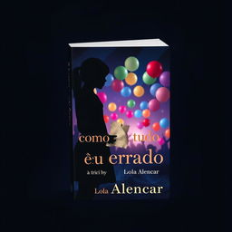 A book cover design for 'Como Tudo Deu Errado'