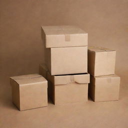 Craft a simple yet powerful image showcasing three different options categorized by size - small, medium, and large. These could be represented by separate boxes, each increasing in size to portray the options visually.