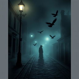 Front cover design of an E-book with dimensions 1600x2560 pixels, focusing on intrigue, suspense, and captivating elements