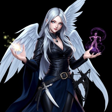 Elegant Aasimar Art: A Blend of Healing and Stealth