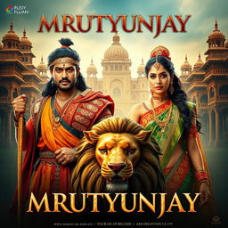 A cinematic fantasy film poster titled 'MRUTYUNJAY'