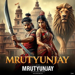 A cinematic fantasy film poster titled 'MRUTYUNJAY'