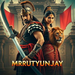 A cinematic fantasy film poster titled 'MRUTYUNJAY'