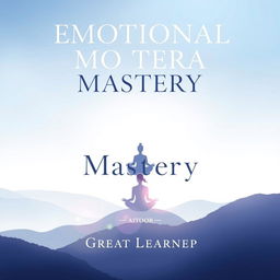 Create a visually captivating book cover for *'Emotional Mastery'* by *Great Learner*