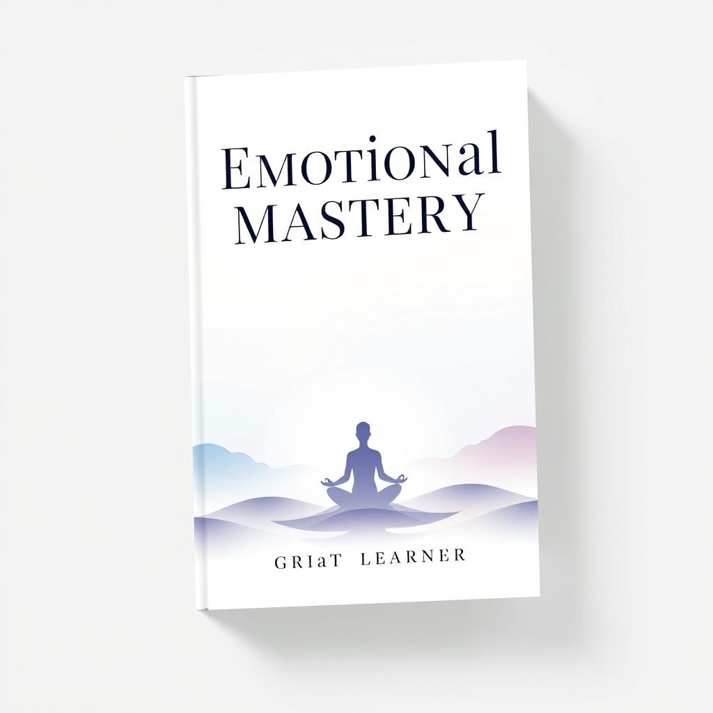 Create a visually captivating book cover for *'Emotional Mastery'* by *Great Learner*