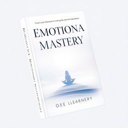 Create a visually captivating book cover for *'Emotional Mastery'* by *Great Learner*