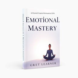 Create a visually captivating book cover for *'Emotional Mastery'* by *Great Learner*