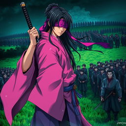 A dark fantasy anime cover titled "zeniyu" displayed prominently at the top